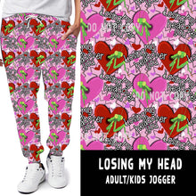 Load image into Gallery viewer, LUCKY IN LOVE-LOSING MY HEAD LEGGINGS/JOGGERS PREORDER CLOSING 11/12