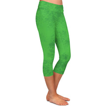 Load image into Gallery viewer, Color Collection LIME GREEN Full &amp; Capri Leggings