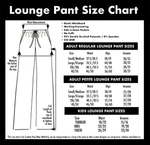 Color Collection DARK LILAC Lounge Pants