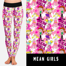 Load image into Gallery viewer, 90&#39;S TOON RUN- MEAN GIRLS LEGGINGS/JOGGERS PREORDER CLOSING 8/27