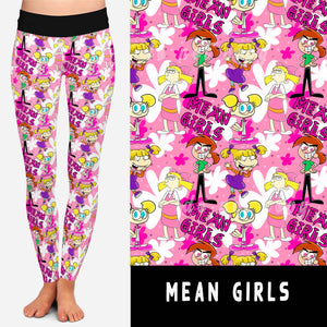 90'S TOON RUN- MEAN GIRLS LEGGINGS/JOGGERS PREORDER CLOSING 8/27