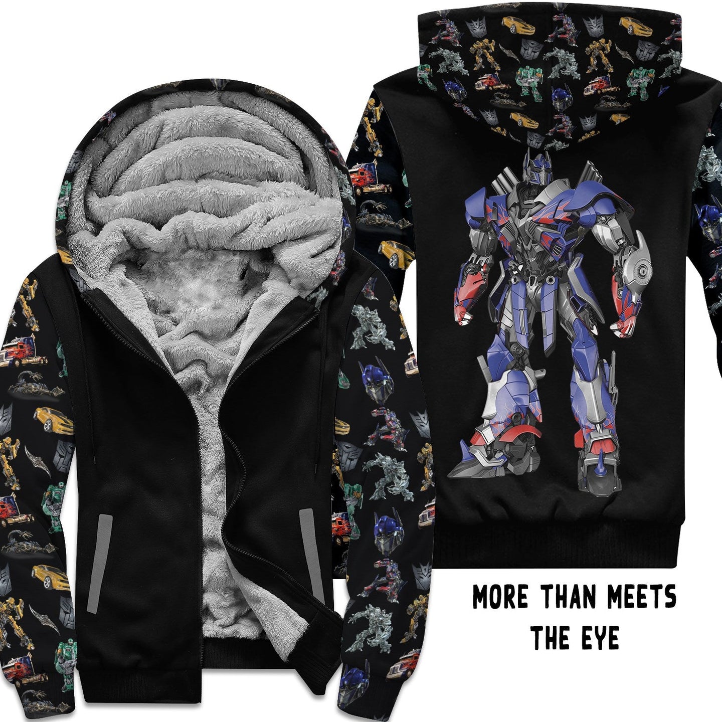 FLEECE JACKET RUN-MORE THAN MEETS THE EYE- PREORDER CLOSING 10/1