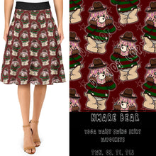 Load image into Gallery viewer, BEARY SCARY RUN-NMARE BEAR SWING SKIRT- PREORDER CLOSING 5/20