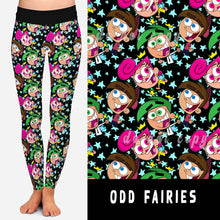 Load image into Gallery viewer, 90&#39;S TOON RUN- ODD FAIRIES LEGGINGS/JOGGERS PREORDER CLOSING 8/27