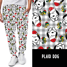 Load image into Gallery viewer, BATCH 59-PLAID DOG LEGGINGS/JOGGERS PREORDER CLOSING 9/27