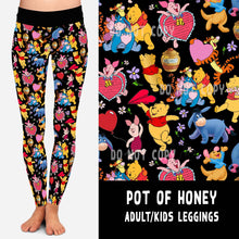 Load image into Gallery viewer, LUCKY IN LOVE-POT OF HONEY LEGGINGS/JOGGERS