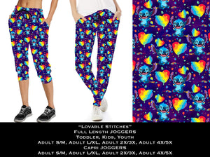 B107 - Lovable Stitches - Full & Capri Joggers