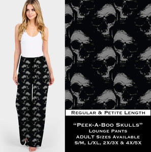 Peek-a-Boo Skulls Lounge Pants