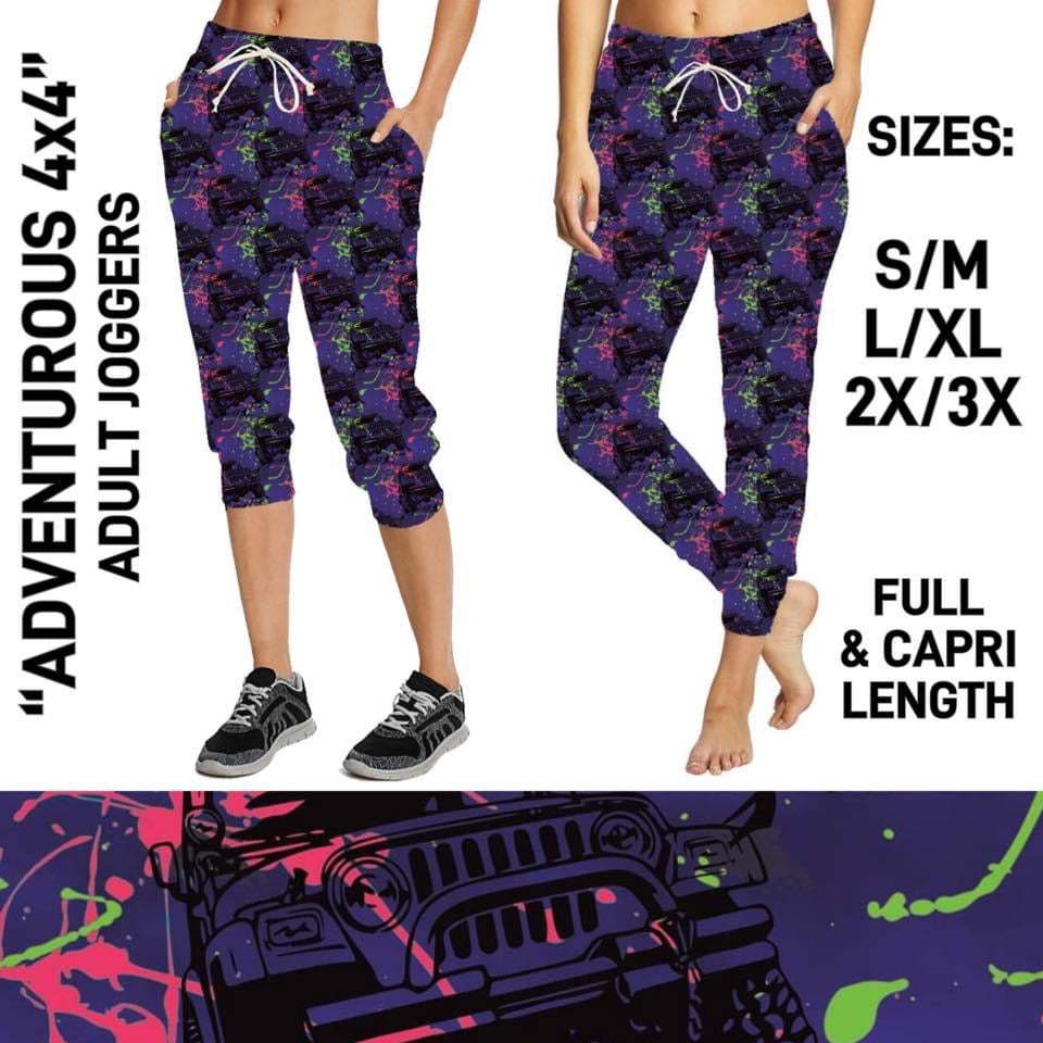 RTS - Adventurous 4x4 Capri Joggers