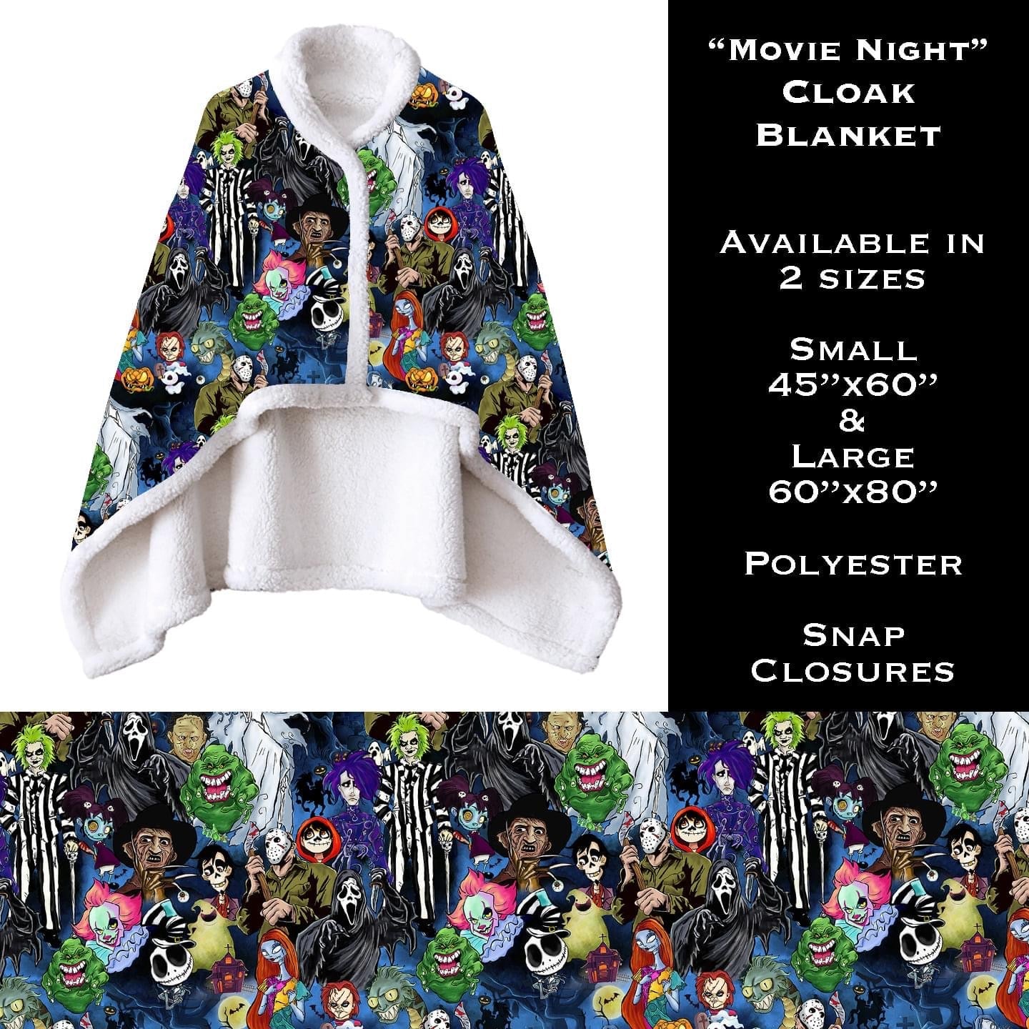 Movie Night Cloak Blanket