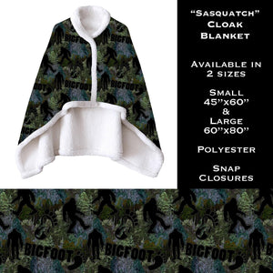 Sasquatch Cloak Blanket