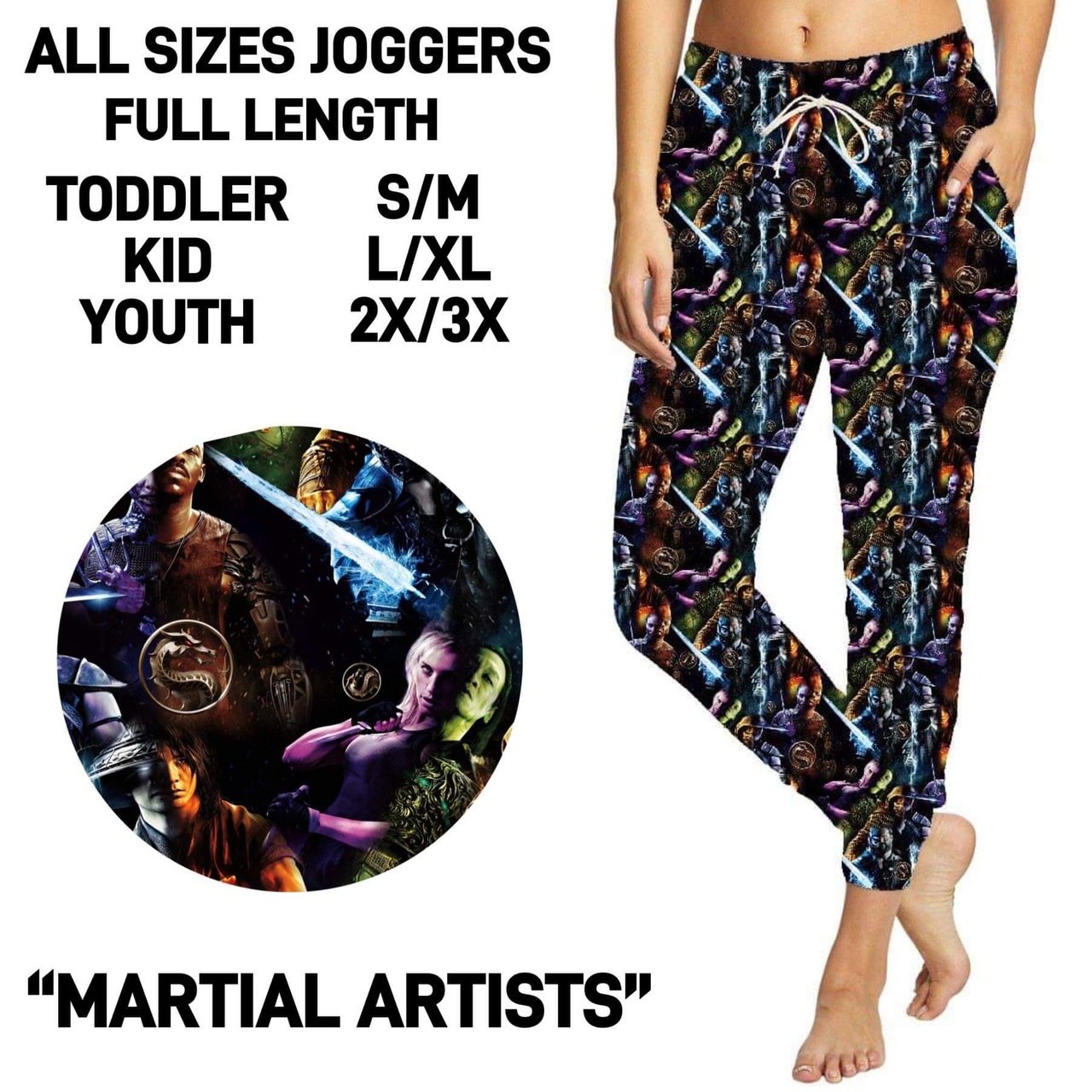 RTS - MARTIAL ARTISTS JOGGERS