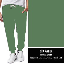 Load image into Gallery viewer, SOLIDS RUN-SEA GREEN LEGGINGS/JOGGERS PREORDER CLOSING 10/25