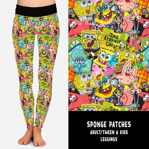 PATCH RUN-SPONGE PATCHES LEGGINGS/JOGGERS PREORDER CLOSING 11/5