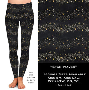 Star Waves Leggings