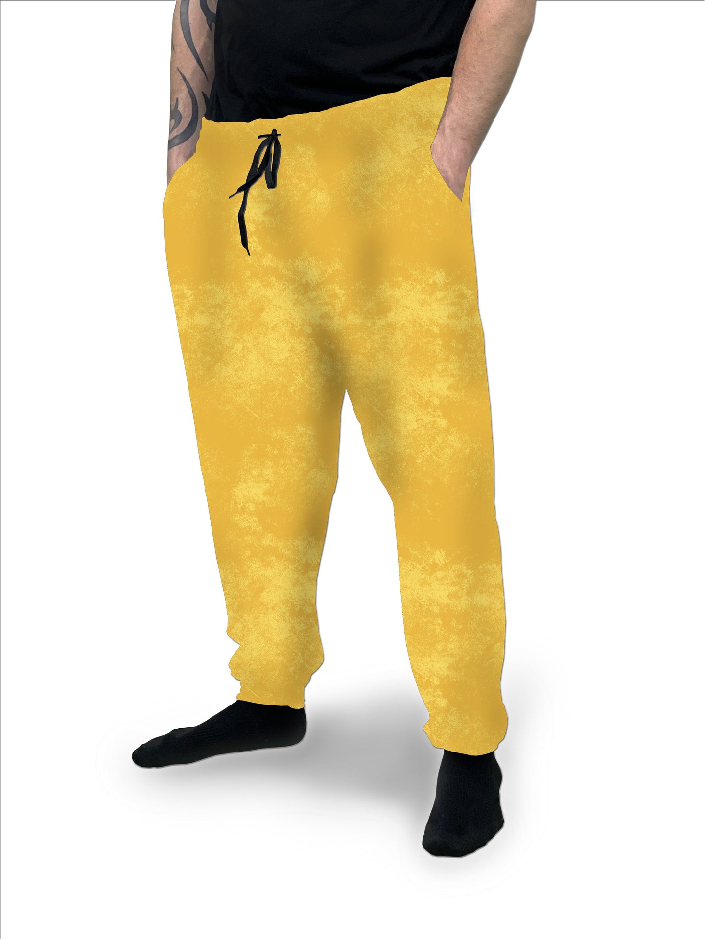 COLOR COLLECTION - SUNFLOWER YELLOW FULL & CAPRI LENGTH JOGGERS