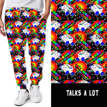 Load image into Gallery viewer, BATCH 60-TALKS A LOT LEGGINGS/JOGGERS PREORDER CLOSING 10/8