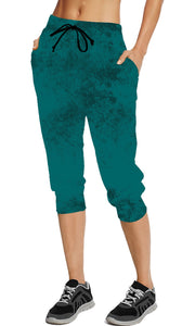 COLOR COLLECTION - TEAL FULL & CAPRI LENGTH JOGGERS