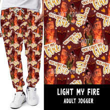 Load image into Gallery viewer, LUCKY IN LOVE-LIGHT MY FIRE LEGGINGS/JOGGERS PREORDER CLOSING 11/12