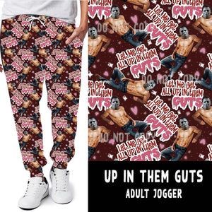 LUCKY IN LOVE-UP IN THEM GUTS LEGGINGS/JOGGERS PREORDER CLOSING 11/12