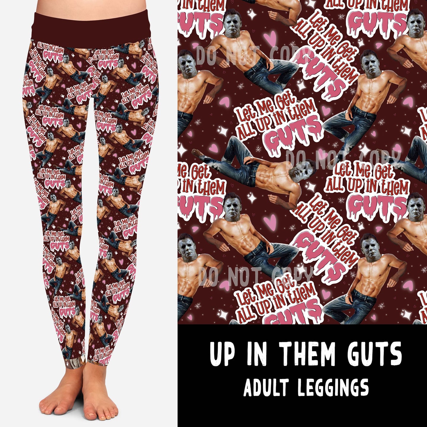 LUCKY IN LOVE-UP IN THEM GUTS LEGGINGS/JOGGERS PREORDER CLOSING 11/12