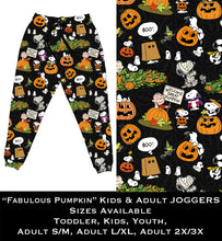 Load image into Gallery viewer, Fabolous Pumpkin Joggers