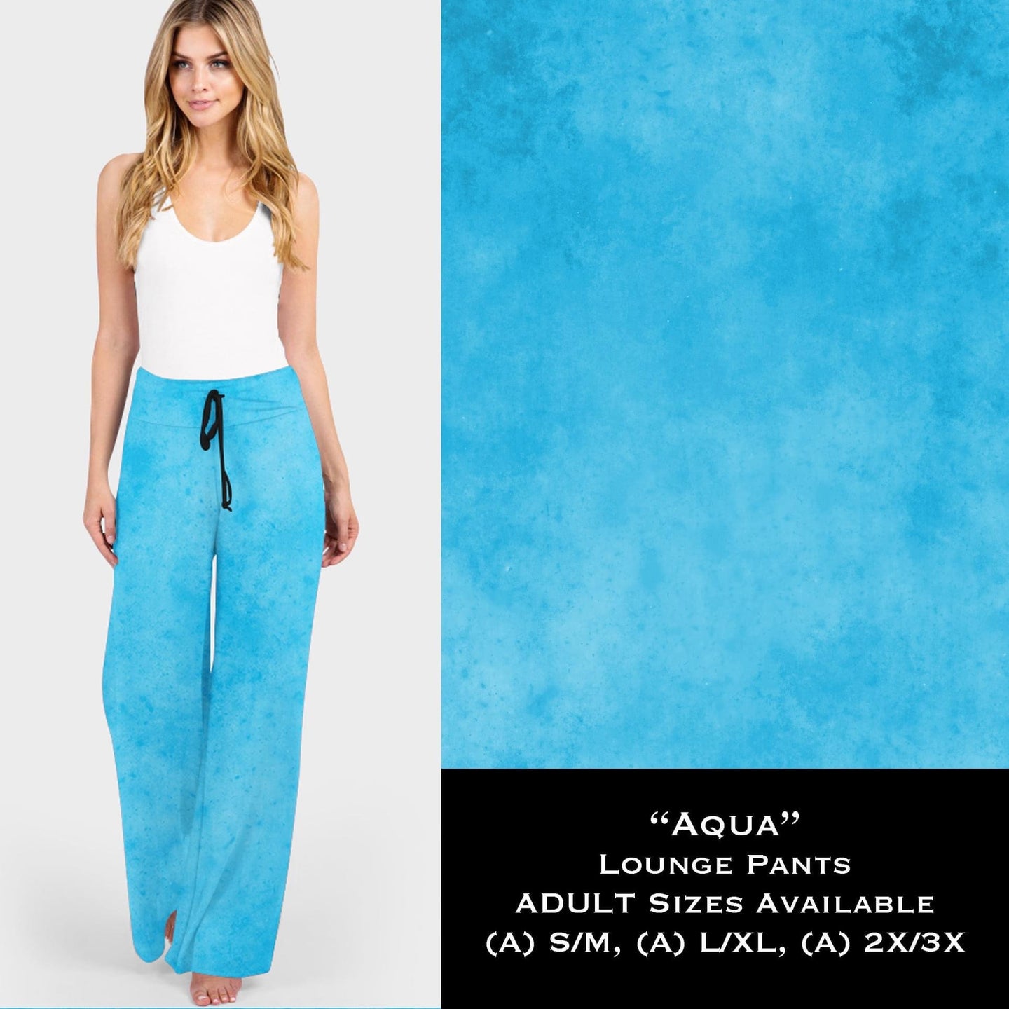 Color Collection - AQUA Lounge Pants
