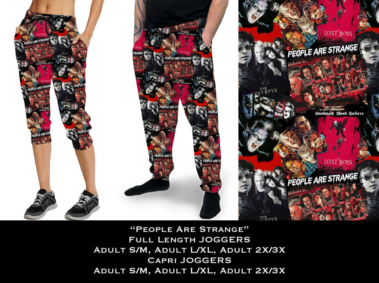 People are Strange - Full & Capri Joggers