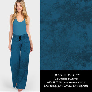 Color Collection DENIM BLUE Lounge Pants