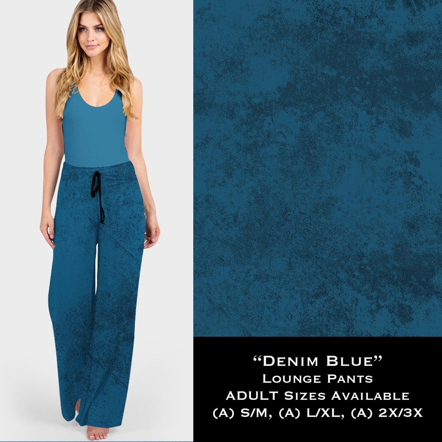 Color Collection DENIM BLUE Lounge Pants