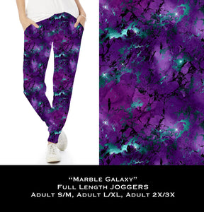 Marble Galaxy - Full & Capri Joggers