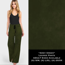 Load image into Gallery viewer, Color Collection ARMY GREEN  Lounge Pants
