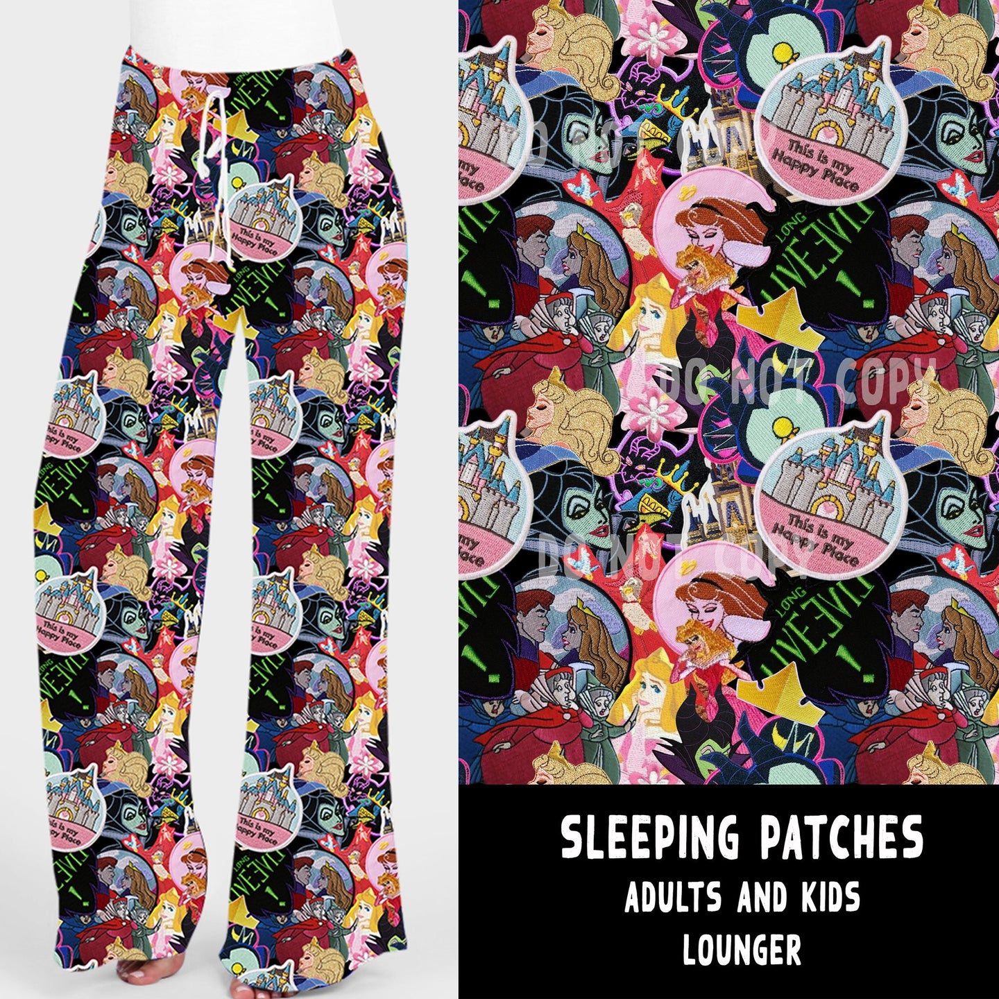 PATCHES RUN-SLEEPING PATCHES UNISEX LOUNGER- PREORDER CLOSING 11/5